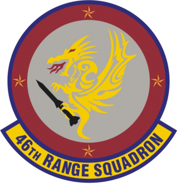 Coat of arms (crest) of the 46th Range Squadron, US Air Force