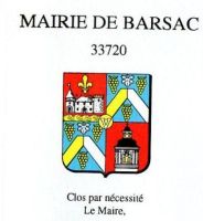Blason de Barsac/Arms (crest) of Barsac