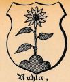 Wappen von Ruhla/ Arms of Ruhla