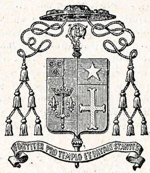 Arms (crest) of Albert-Léon-Marie Le Nordez