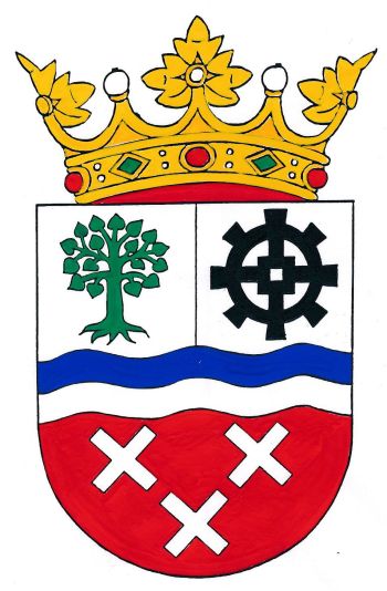 Wapen van Mark en Weerijs/Arms (crest) of Mark en Weerijs