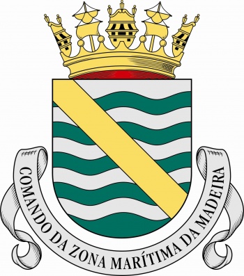 Coat of arms (crest) of Madeira Maritime Zone Command, Portuguese Navy
