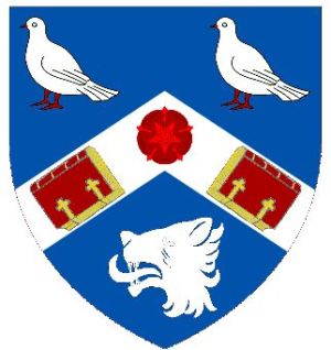 Arms (crest) of William Downham
