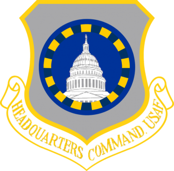 Coat of arms (crest) of the Headquarters Command, US Air Force