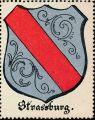 Wappen von Strasbourg/ Arms of Strasbourg