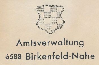 Wappen von Verbandsgemeinde Birkenfeld