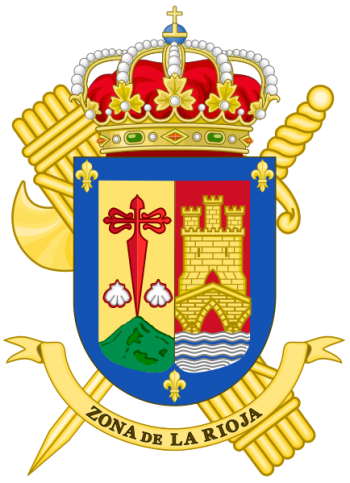 Arms of X Zone - La Rioja, Guardia Civil