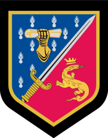 Blason de Gendarmerie School of Fontainebleau, France/Arms (crest) of Gendarmerie School of Fontainebleau, France