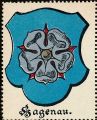 Wappen von Haguenau/ Arms of Haguenau