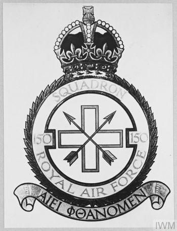 Coat of arms (crest) of the No 150 Squadron, Royal Air Force