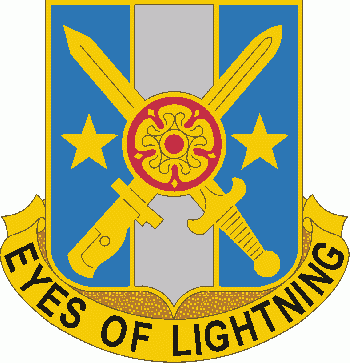 Coat of arms (crest) of 125th Military Intelligence Battalion, US Army