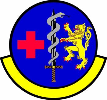 Coat of arms (crest) of the 96th Healthcare Operations Squadron, US Air Force