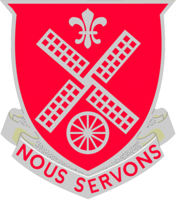 Arms of 52nd Engineer Battalion, US Army