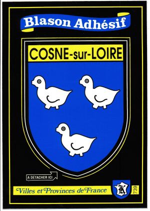 Blason de Cosne-Cours-sur-Loire/Coat of arms (crest) of {{PAGENAME