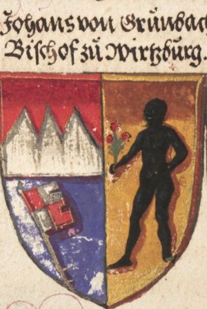 Arms (crest) of Johann von Grumbach