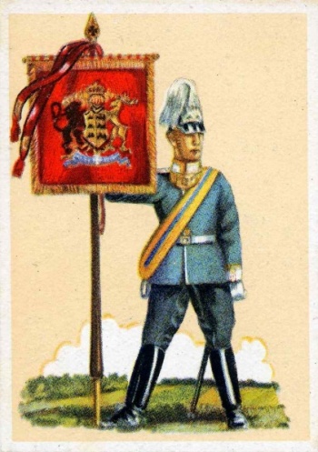 Arms of Dragoon Regiment King (2nd Württembergian) No 25