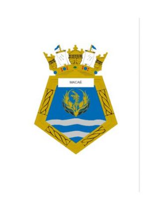Coat of arms (crest) of the Patrol Ship Macaé, Brazilian Navy