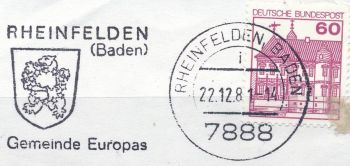 Arms of Rheinfelden (Baden)