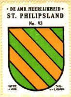 Wapen van Sint Philipsland/Arms (crest) of Sint Philipsland