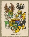 Wappen Baron Wolff nr. 527 Baron Wolff