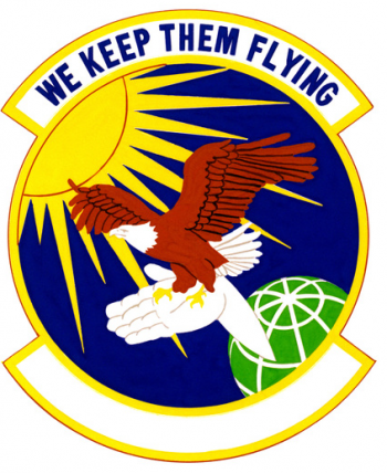 Coat of arms (crest) of the 913th Consolidated Aircraft Maintenance Squadron, US Air Force