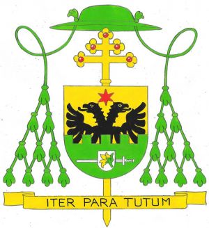 Arms (crest) of Juan Antonio Ugarte Pérez