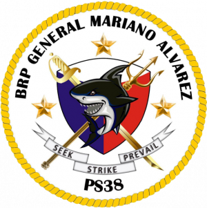 Offshore Patrol Vessel BRP General Mariano Alvarez (PS-38), Philippine Navy.png