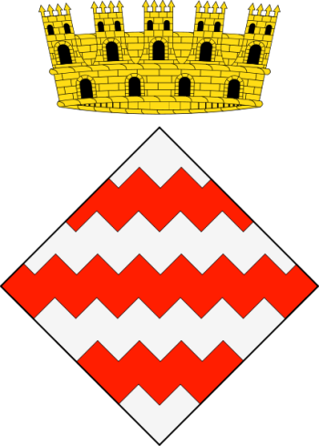 Escudo de Sanaüja/Arms (crest) of Sanaüja