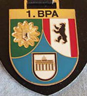 Coat of arms (crest) of 1st Police Readiness Unit, Berlin Police