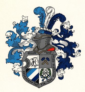 Wappen von Corps Hercynia Clausthal/Arms (crest) of Corps Hercynia Clausthal