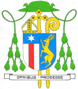 Arms (crest) of Louis Benedict Kucera