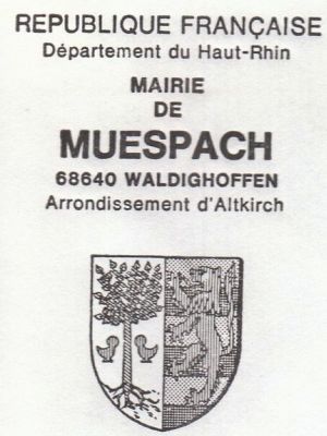 Blason de Muespach/Coat of arms (crest) of {{PAGENAME