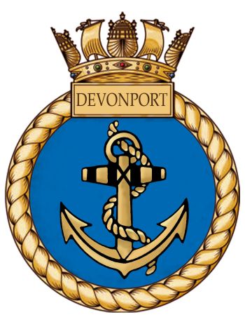 Coat of arms (crest) of the Training Ship Devonport, South African Sea Cadets