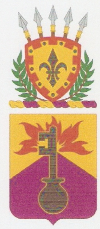 Coat of arms (crest) of 84th Ordnance Battalion, US Army