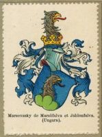 Wappen Marsovszky de Marsòfalva et Jablonfalva