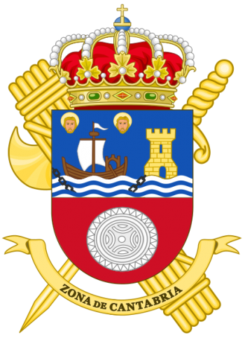 Arms of XIII Zone -Cantabria, Guardia Civil