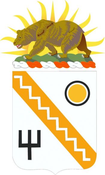 Coat of arms (crest) of the 118th Signal Battalion, California Army National Guard