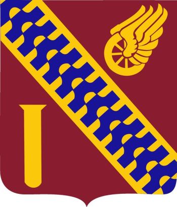 Coat of arms (crest) of 19th Transportation Battalion, US Army