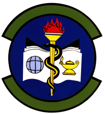 Coat of arms (crest) of the 3793th Student Squadron, US Air Force