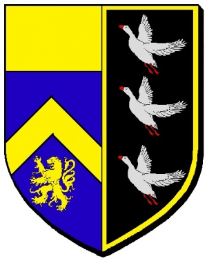 Blason de Aisonville-et-Bernoville/Arms of Aisonville-et-Bernoville