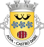 Arms (crest) of Alva]] Alva (Castro Daire) a parish in Portugal