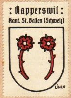Wappen von Rapperswil/Arms (crest) of Rapperswil