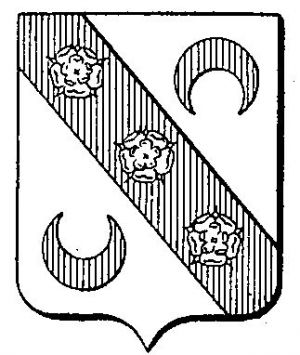 Arms (crest) of Etienne Blanquet de Rouville