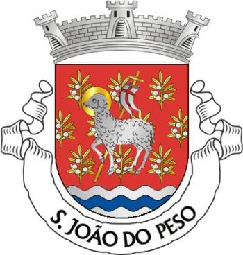 Brasão de São João do Peso/Arms (crest) of São João do Peso