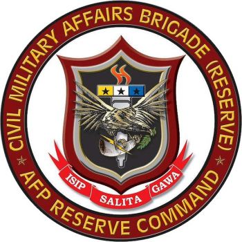Coat of arms (crest) of the Civil Military Affairs Brigade (Reserve), Philippine Army