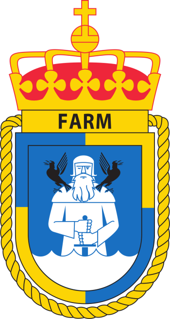 Coat of arms (crest) of the Coat Guard Vessel KV Fram, Norwegian Navy