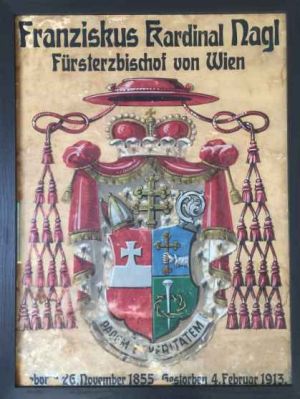Arms (crest) of Franz Xaver Nagl