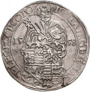 Arms (crest) of Johann Gebhard von Mansfeld