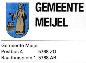 Wapen van Meijel/Coat of arms (crest) of Meijel