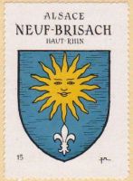 Blason de Neuf-Brisach/Arms (crest) of Neuf-Brisach